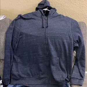 Navy blue full zip old navy hoodie/hoody XXL